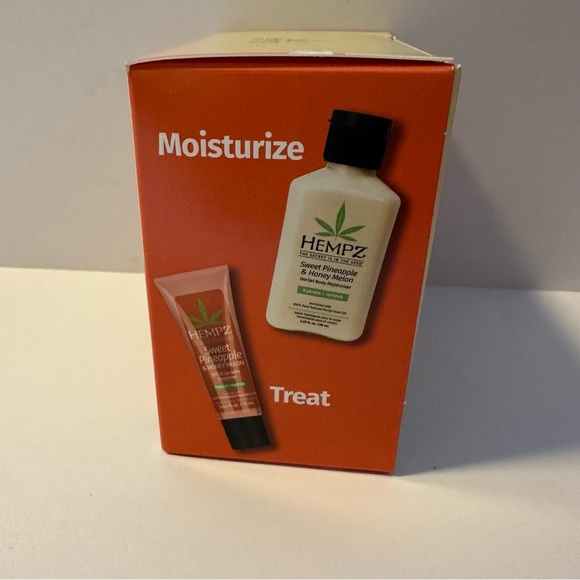 HEMPZ Mini Travel Set Sweet Pineapple & Honey Melon NIB 4 Pc - Picture 2 of 7